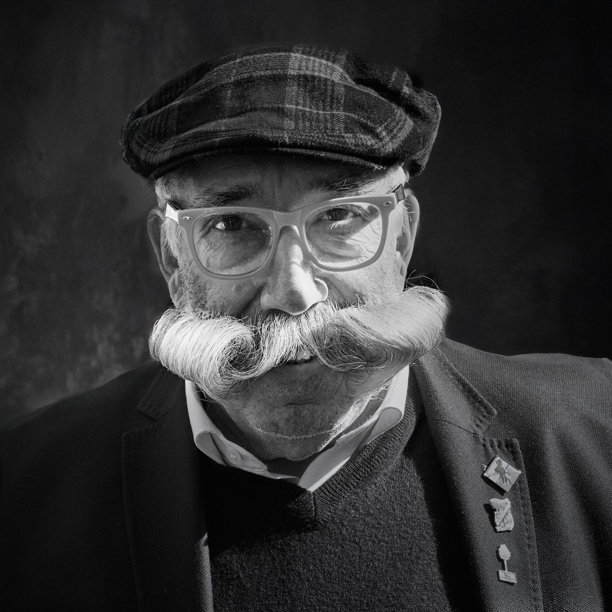 Portraits noir et blanc . Photo Eduardo Cereceda